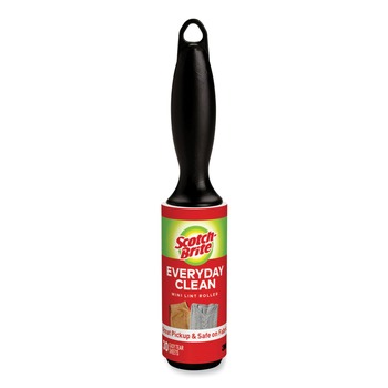 LINT ROLLERS | Scotch-Brite 836MRCS-30 Everyday Clean Mini Lint Roller (24/Carton)