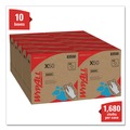 Perforated Roll & Hand Towels | WypAll 83550 X50 9-1/10 in. x 12-1/2 in. Cloth Pop-Up Box - White (176/Box 10 Boxes/Carton) image number 1