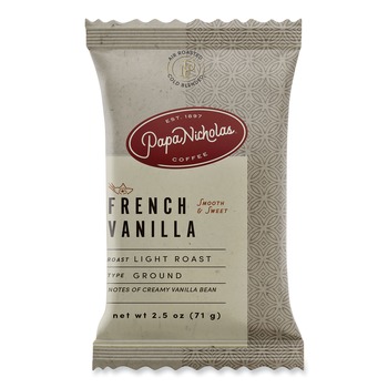  | PapaNicholas Coffee 25188 Premium Coffee French Vanilla (18/Carton)