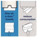 Perforated Roll & Hand Towels | Tork 101298 2-Ply 9.12 x 12.8 Xpress Extra Soft Multifold Towel - White (16/Carton) image number 3
