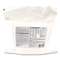 Cleaning Cloths & Wipes | Clorox Healthcare 30359 12 in. x 12 in. 1-Ply Bleach Germicidal Wipes - Unscented, White (110/Refill, 2 Refills/Carton) image number 2