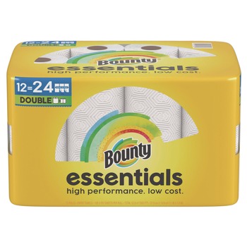 Bounty 80759229 Essentials Select-A-Size 2-Ply Kitchen Roll Paper Towels (1/Carton)