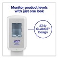 Hand Sanitizer Dispensers | PURELL 6520-01 5.79 in. x 3.93 in. x 15.64 in. 1200 mL CS6 Hand Sanitizer Dispenser - White (1/Carton) image number 3