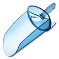 Kitchen Tools & Gadgets | San Jamar SAN SI9000 64 - 86 oz. Saf-T-Scoop and Guardian System for Ice Machines - Transparent Blue image number 6