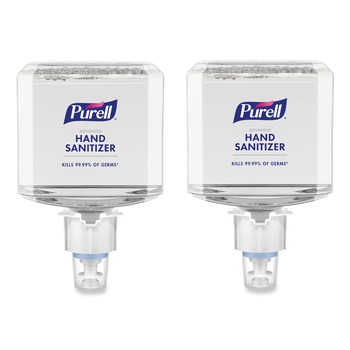 HAND SANITIZER REFILLS | PURELL 6453-02 1200 ml Refill Advanced Hand Sanitizer Foam for ES6 Dispensers - Clean Scent (2/Carton)