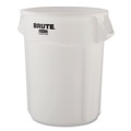 Indoor Waste Receptacles | Rubbermaid Commercial 1779740 Brute Container 44 gal Plastic White image number 1