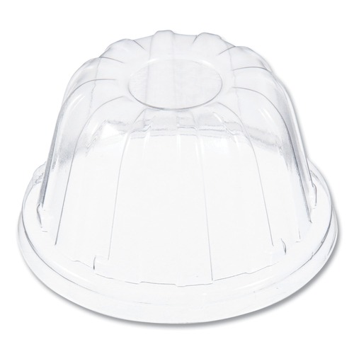 Cup Lids | Dart 12HDLC D-T Sundae/Cold Cup Lids fits Foam Cups - Clear (1000/Carton) image number 0