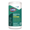 Cleaning Cloths & Wipes | Clorox 15949 7 in. x 8 in. 1-Ply Disinfecting Wipes - Fresh Scent, White image number 1