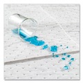 Sorbents | HOSPECO OSMABPWV TASKBrand 15 in. x 18 in. 0.21-Gallon Industrial Oil Only Sorbent Pad - White (100/CT) image number 3