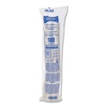 Cup Lids | Dart 662TP Plastic Non-Vented Cup Lids Fits 9 oz to 22 oz Cold Cups - Clear (1000/Carton) image number 3