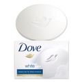 Hygiene Bar Soaps | Dove 04090CT 3.17 oz. Beauty Bar - Light Scent, White (12/Carton) image number 4