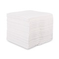 Cleaning Cloths & Wipes | Boardwalk BWK-V030QPW 12 in. x 13 in. DRC Wipers - White (90 Bag, 12 Bags/Carton) image number 1