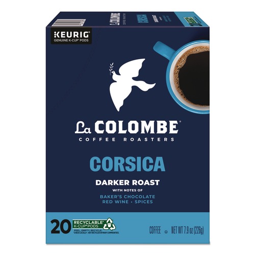 Coffee - Caffeinated | Keurig 5000380614 Dark Roast Coffee K-Cup Pods - Corsica (20/Box) image number 0