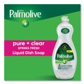 Dishwashing Detergents | Palmolive US04272A 32.5 oz. Bottle Pure plus Clear Dishwashing Liquid - Spring Fresh (9/Carton) image number 4
