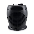 Facility Heaters | Alera ALEHECH09 1500 W 7.12 in. x 5.87 in. x 8.75 in. Ceramic Heater - Black image number 3