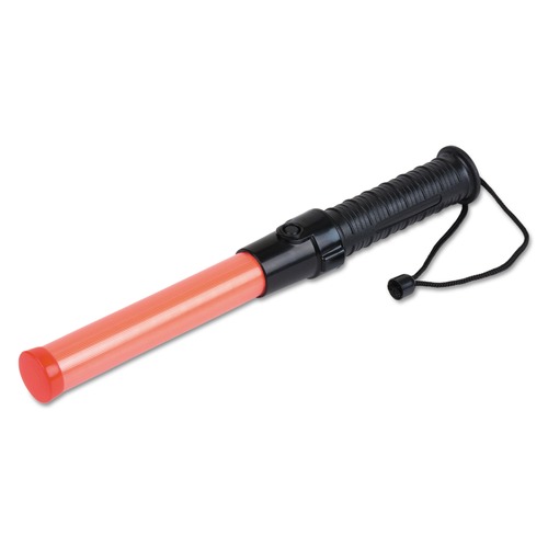 Janitorial Safety Batons | Tatco 25400 1.5 in. x 13.3 in. LED Safety Baton -Red image number 0