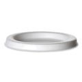 Souffle & Portion Cups | Eco-Products EP-SPCLID2 2 oz Sugarcane Portion Cup Lids - White (2500/Carton) image number 0