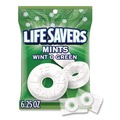 Candy, Gum & Mints | LifeSavers NFG885041 6.25 oz. Bag Individually Wrapped Hard Candy Mints - Wint-O-Green image number 0