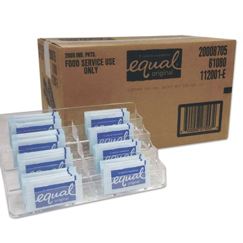SWEETENERS | Equal 20021261 0.035 oz Packet Zero Calorie Sweetener (2,000/Carton)