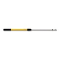 Extension Poles & Handles | Rubbermaid Commercial HYGEN FGQ74500YL00 20 in. to 40 in. HYGEN Quick-Connect Extension Handle - Yellow/Black image number 1