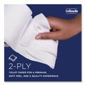Perforated Roll & Hand Towels | Cottonelle 17713 2-Ply Septic Safe Bathroom Tissue for Business - White (60/Carton) image number 4