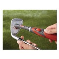 Brushes | Rubbermaid 1839685 Multi-Purpose Cordless Battery Power Scrubber Red/White Nylon Bristles 12.68-in Brush 7-in Red/Black Handle image number 3