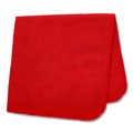 Cleaning Cloths & Wipes | Rubbermaid Commercial 1820581 16 in. x 16 in. Microfiber Cleaning Cloths - Pink (24/Pack) image number 3