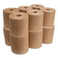 Perforated Roll & Hand Towels | GEN G1804 8 in. x 300 ft. 1-Ply Hardwound Roll Towels - Brown (12 Rolls/Carton) image number 0