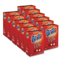 Scouring Pads & Sticks | Brillo 23310 2.5 in. x 3 in. Steel Wool Soap Pads - Gray/Pink (12/Carton) image number 0