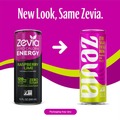Energy Drinks | Zevia 01952-12 12 oz Can Raspberry Lime Zero Sugar Naturally Sweetened Energy Drink (12/Carton) image number 1