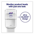 Hand Sanitizer Dispensers | PURELL 6420-01 ES6 5.25 x 8.56 x 12.13 1,200 mL Touch Free Hand Sanitizer Dispenser - White (1/Carton) image number 3