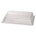 Food Storage Containers & Lids | Carlisle 1062807 18 in. x 26 in. StorPlus Polycarbonate Plastic Food Storage Container Colander - Clear image number 2
