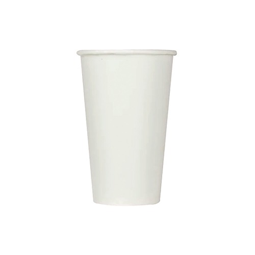 Cups | Karat C-KCP16W 16 oz. Double Poly Paper Cold Cups - White (1000/Carton) image number 0