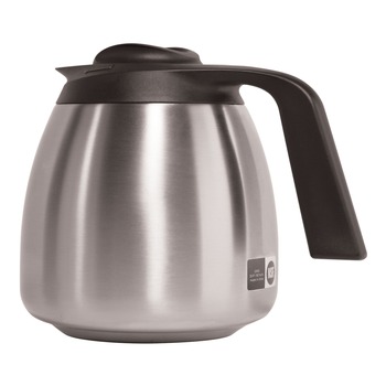 BEVERAGE DISPENSERS | BUNN 51746.0001 1.9 Liter Thermal Carafe - Stainless Steel/Black