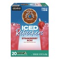 Coffee - Caffeinated | The Original Donut Shop 5000379382 ICED Refreshers K-Cup Pods - Strawberry Acai (20/Box) image number 0