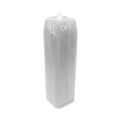 Food Containers & Lids | Pactiv Corp. Y6S324C EarthChoice 4-Compartment 32 oz. 6.13 in. x 6.13 in. x 2.61 in. Plastic Square Recycled Bowl - Clear image number 1