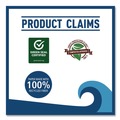 Perforated Roll & Hand Towels | Boardwalk 4513 11 in. x 9 in. 2-Ply Kitchen Roll Towel - White (30/Carton) image number 3