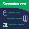 Perforated Roll & Hand Towels | Cascades PRO H153 7.3 in. x 10 in. 2-Ply Select Center-Pull Paper Towels - White (6 Rolls/Carton) image number 5