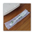 Disposable Forks | World Centric FO-PS-I 6.3 in. TPLA Compostable Cutlery Fork - White (750/Carton) image number 2