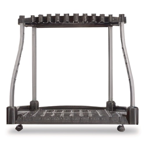 Storage | Rubbermaid 2140834 FastTrack Garage Tool Tower Rack Plastic Holds Up to 40 Tools 38-in x 20.5-in x 34.4-in Black image number 0