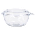 Food Storage Containers & Lids | Dart CTR12BD 5.5 in. x 2.6 in. 12 oz. Tamper-Resistant/Evident Dome Lid Bowls - Clear (240/Carton) image number 0