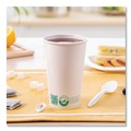 Cups | SOLO 316PLA-PLANET 16 oz Compostable Paper Hot Cups - White/Green (1000/Carton) image number 6