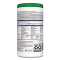 Cleaning Cloths & Wipes | Clorox Healthcare 30825 5.75 in. x 6.75 in. Hydrogen Peroxide Cleaner Disinfectant Wipes - White Unscented (6/Carton) image number 3
