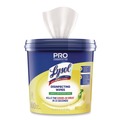 Cleaning Cloths & Wipes | LYSOL Brand 19200-99856 6 in. x 8 in. 1-Ply Professional Disinfecting Wipe Bucket - Lemon and Lime Blossom White (2/Carton) image number 5