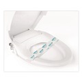 Toilet Seat Covers | Bagcraft 300591 Sani/Shield Printed 16 in. x 1.5 in. Toilet Seat Band - Deep Blue/White (1000/Carton) image number 3