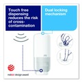 Soap Dispensers | Tork 571600 4.45 in. x 5.12 in. x 10.94 in. Elevation Foam Skincare Auto Dispenser with Intuition Sensor - White (4/Carton) image number 3