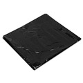 Low-Density Trash Bags | Trinity Plastics 100406 24 in. x 32 in. 16-Gallon 0.7 millimeter Flat Pack Low-Density Can Liners - Black (500/Carton) image number 1