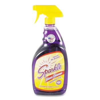 Sparkle 20345 33.8 oz. Spray Bottle Glass Cleaner
