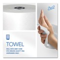 Perforated Roll & Hand Towels | Scott 43960 1-Ply 7.5 in. x 900 ft. Pro Hard Roll Paper Towels with Absorbency Pockets for Scott Pro Dispenser - Gray Core Only (6/Carton) image number 6