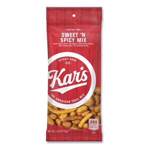 Snacks | Dolcetto OFXSN08384 1.75 oz Trail Mix Packet - Sweet 'N Spicy Mix (24/Box) image number 0